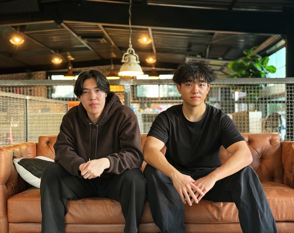 Giggles founders Edwin Wang (CTO) and Justin Jin (CEO)