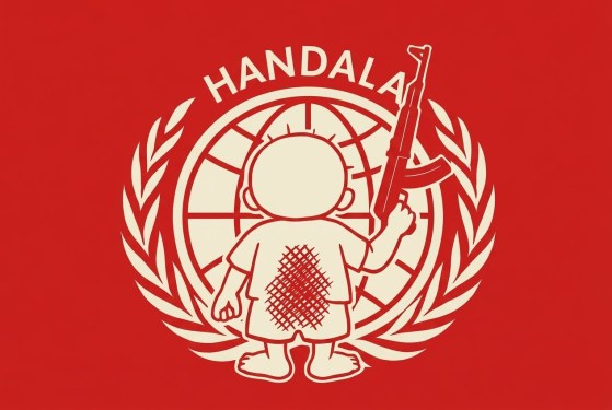The logo of the Pro-Irainan Handala hacktivist group.