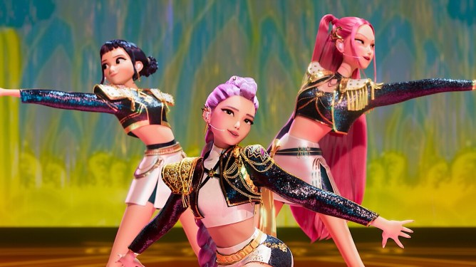Screenshot of "KPop Demon Hunters"