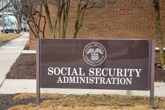 A Social Security Administration office in suburban Detroit.
