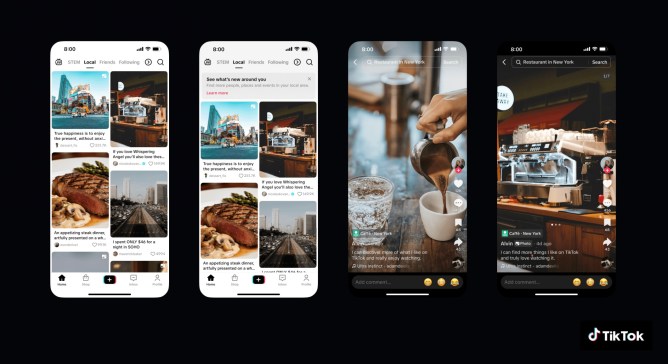 TikTok Local Feed