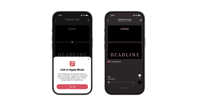 Apple Music on TikTok