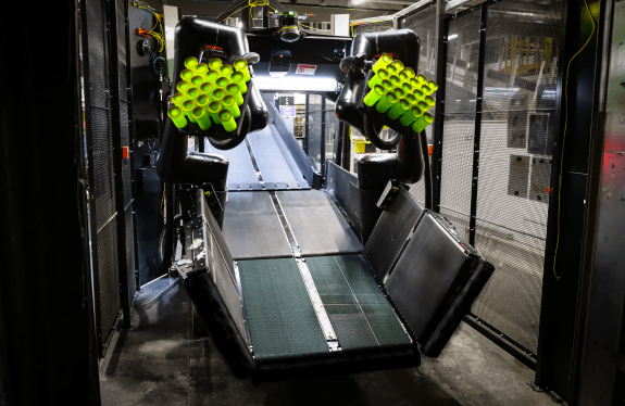 FedEx developed the Scoop robot alongside Berkshire Grey.